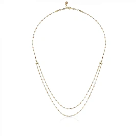 Колье из желтого золота