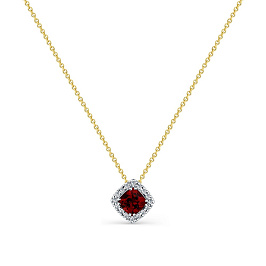 Колье из золота 0,716 ct