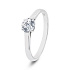 Кольцо DANAYA  из белого золота с бриллиантом 0,5 ct