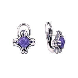 Серьги из серебра