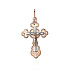 Крест из белого золота