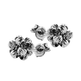 Серьги из белого золота