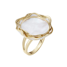 Кольцо из желтого золота