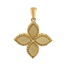 Подвеска из желтого золота