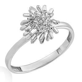 Кольцо из белого золота