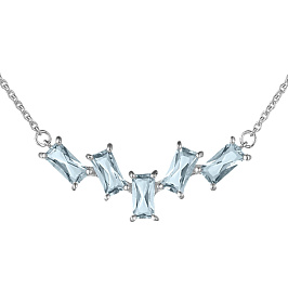 Колье из белого золота