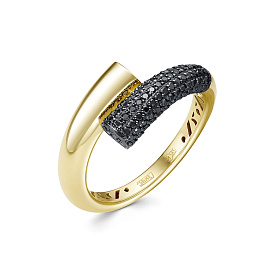 Кольцо из желтого золота