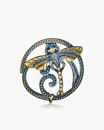 Брошь из серебра