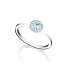 Кольцо из белого золота с бриллиантами 0,32 ct
