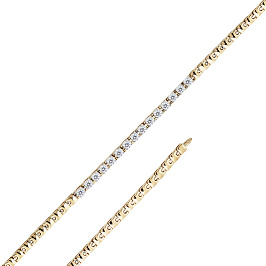 Браслет из желтого золота