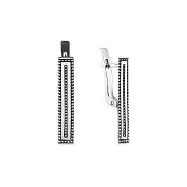 Серьги из серебра