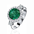 Кольцо из белого золота с изумрудом 0,76 ct