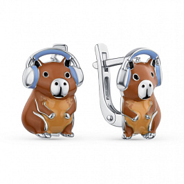 Серьги из серебра