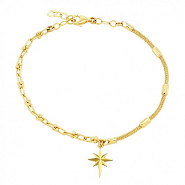 Браслет из желтого золота