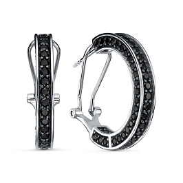 Серьги из серебра