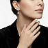 Серьги из белого золота с бриллиантами 0,43 ct