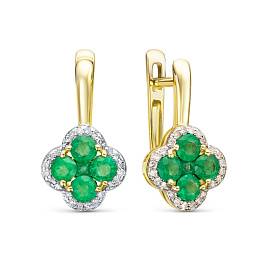 Серьги из золота