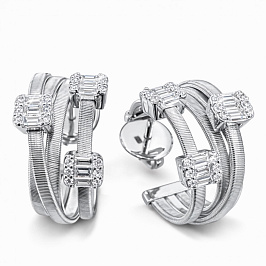 Серьги из золота с бриллиантами