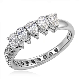 Кольцо из золота с бриллиантами