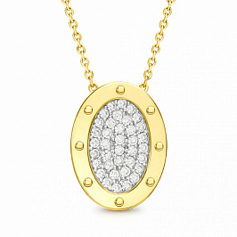 Колье из золота 585 пробы