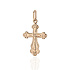 Крест из розового золота