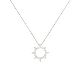 Колье из белого золота