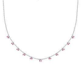 Колье из серебра
