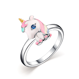 Кольцо из желтого серебра