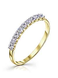 Кольцо из желтого золота