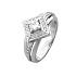 Кольцо из белого золота с бриллиантами 0,3 ct