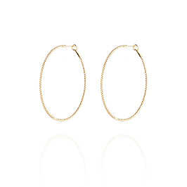 Серьги из желтого золота