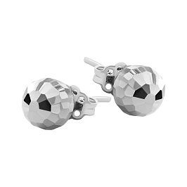 Серьги из белого золота