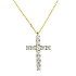 Крест из желтого золота