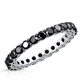 Кольцо из белого золота