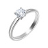 Кольцо DANAYA  из белого золота с бриллиантом 0,3 ct