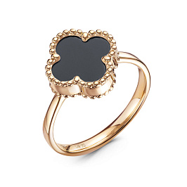 Кольцо из розового золота