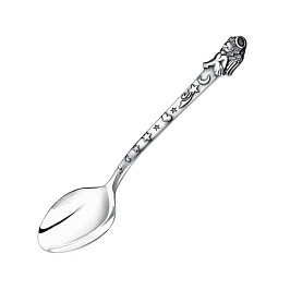 Ложка из белого серебра