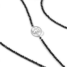 Колье из серебра