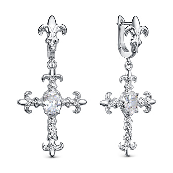 Серьги из серебра