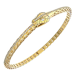 Браслет из желтого золота