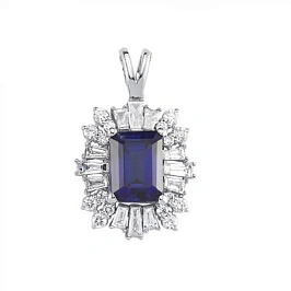 Подвеска из золота с бриллиантами