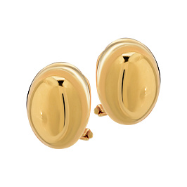 Серьги из желтого золота