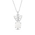 Колье из серебра с агатом 4,1 ct