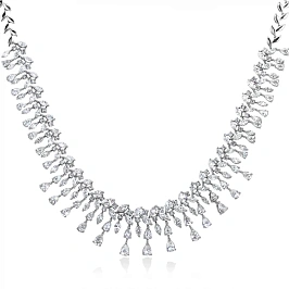 Эксклюзивное золотое колье с бриллиантами