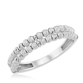 Кольцо из белого золота