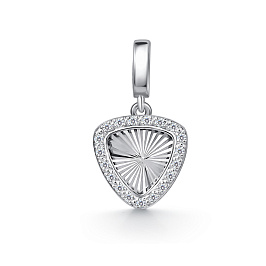 Подвеска из белого золота