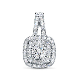 Подвеска из белого золота