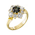 Кольцо из желтого золота 1,17 ct