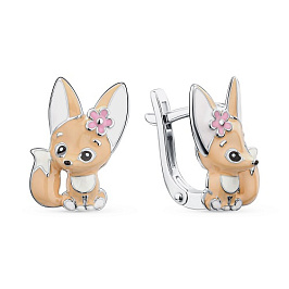 Серьги из серебра