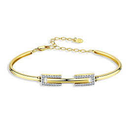 Браслет из желтого золота